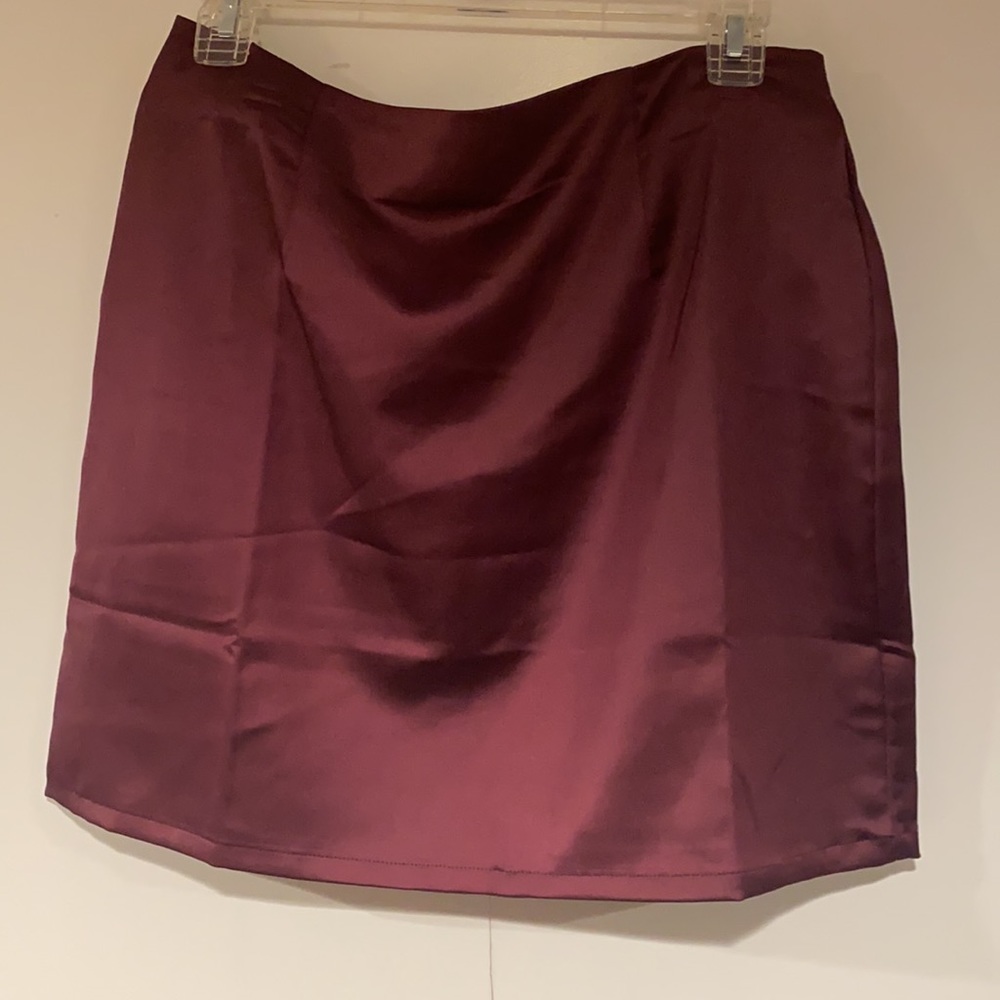 Maroon & Rhinestone Matching Set - Picture 2 of 3